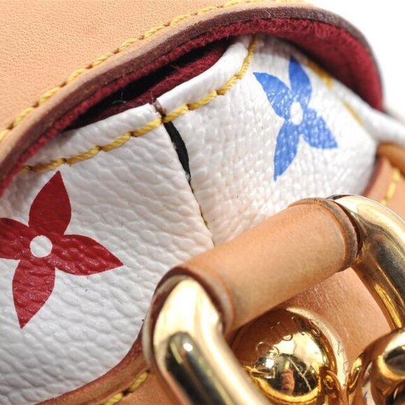 Auth Louis Vuitton Monogram Multicolor Marilyn Shoulder Bag M40127 White - Picture 12 of 16